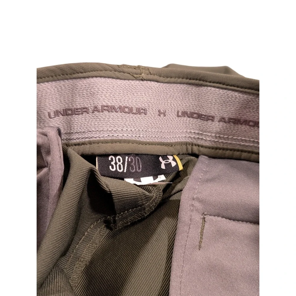 Under Armour Men's Tactical Patrol Pants Straight Army Olive Green Size 38x27